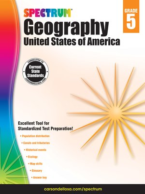 cover image of Spectrum Geography, Grade 5